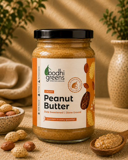 Creamy Peanut Butter (Date Sweetened)