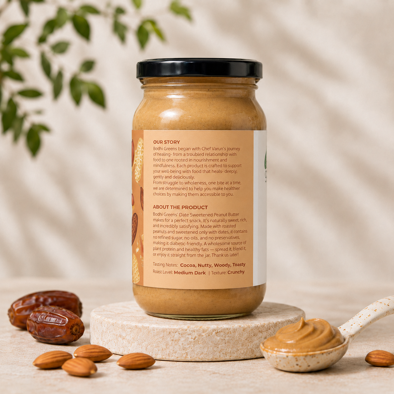 Crunchy Peanut Butter (Date Sweetened)