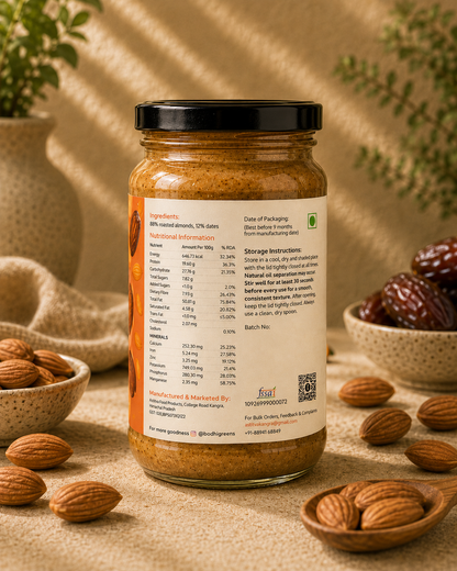 Almond Butter (Date Sweetened)