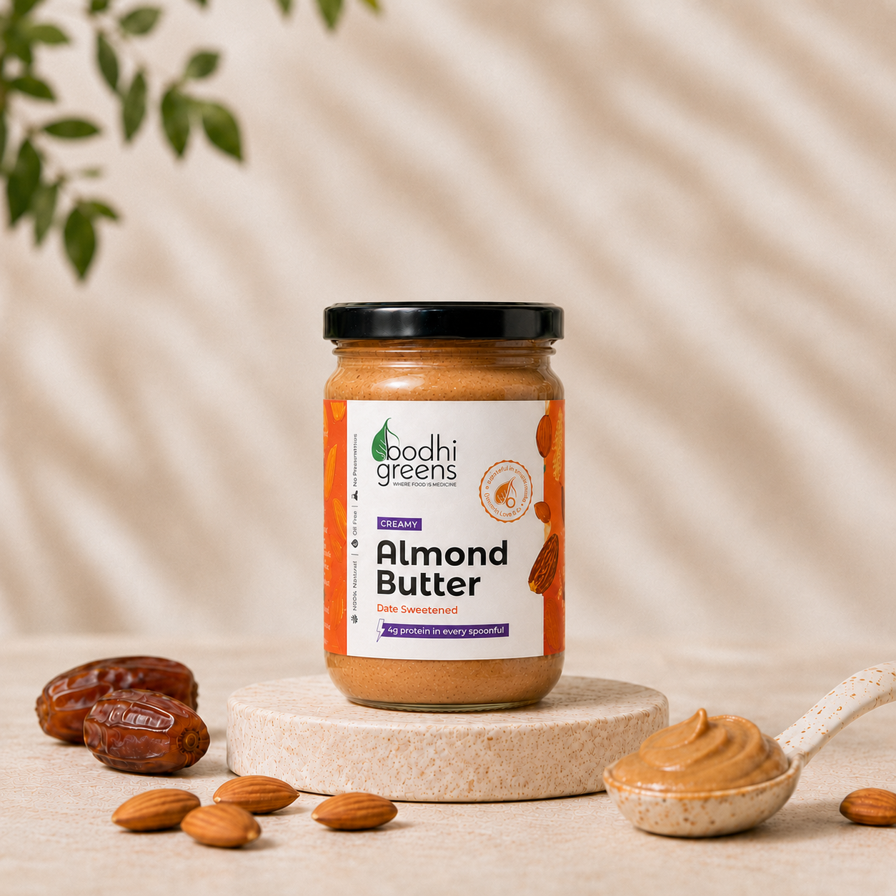 Almond Butter (Date Sweetened)