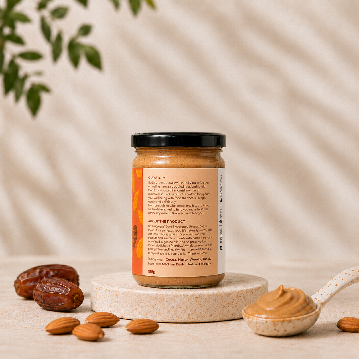 Almond Butter (Date Sweetened)