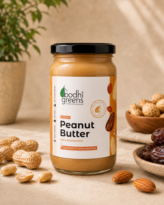 Creamy Peanut Butter (Date Sweetened)